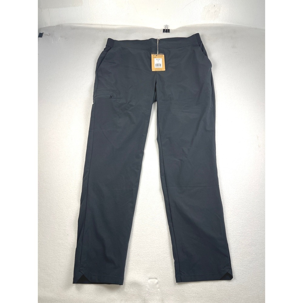 Royal Robbins Womens Spotless Evolution Pant Black Hiking Travel‎ Size L New